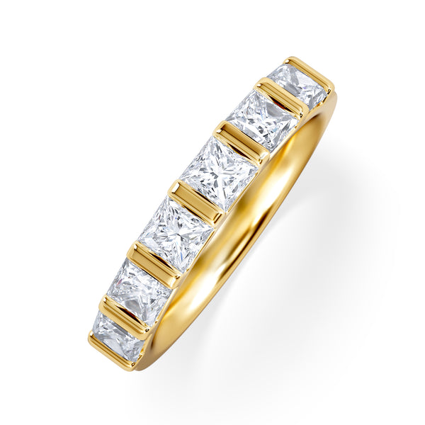 Olivia 18K Gold Diamond Eternity Ring 1.50CT G/VS